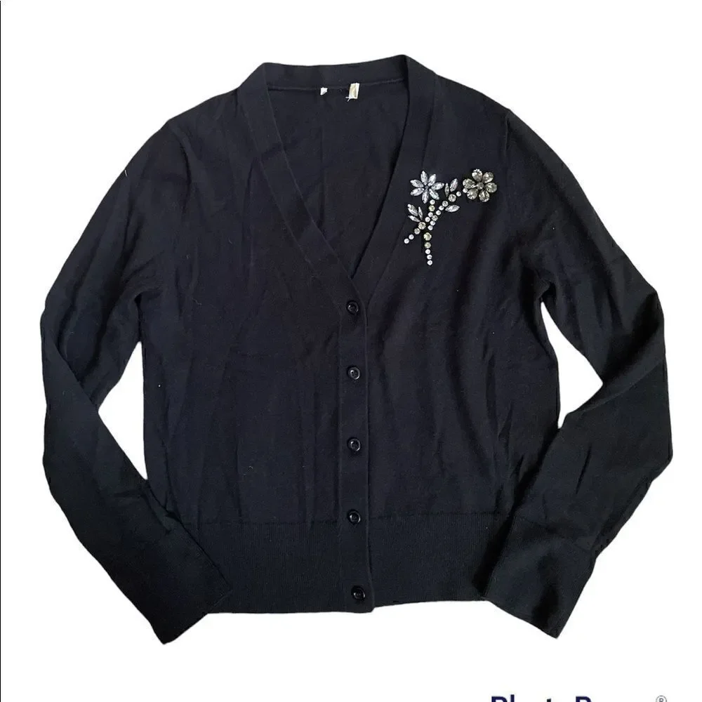 KATE SPADE NEW YORK V-Neck Sweater Size S